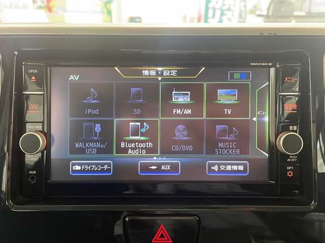 日産 デイズ ルークス ハイウェイスター Gターボ 福井県 2018(平30)年 4.6万km スパークリングレッド/ブラック 2トーン ターボ・ツートンカラー/純正ナビ/フルセグ/CD/DVD/BT/アラウンドビューモニター/ETC/ドライブレコーダー（前方）/エマージェンシーブレーキ/両側パワースライドドア/ハイビームアシスト/純正15インチアルミホイール/プッシュエンジンスタート/アイドリングストップ/純正フロアマット/ドアバイザー/インテリキー