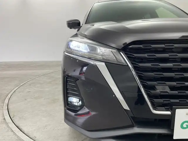 日産 キックス X 群馬県 2020(令2)年 6.1万km ナイトベールパープル プロパイロット　ナビ　フルセグＴＶ　全周囲カメラ　デジタルインナーミラー　衝突被害軽減ブレーキ　レーンアシスト　オートハイビーム　ＬＥＤヘッドライト　ハーフレザーシート　ルーフレール　スマートキー