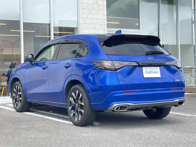 ホンダ ＺＲ－Ｖ ハイブリッド e:HEV Z 宮崎県 2023(令5)年 2.4万km プレミアムクリスタルブルークリスタル 純正ナビゲーション/　AM FM BT　TV/全方位カメラ/ETC車載器/ドライブレコーダー/パドルシフト/レーダークルーズコントロール/衝突軽減ブレーキ/LEDヘッドライト/フォグランプ　/パワーバックドア/パワーシート/シートヒーター/プッシュスタート/スマートキー