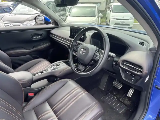 ホンダ ＺＲ－Ｖ ハイブリッド e:HEV Z 宮崎県 2023(令5)年 2.4万km プレミアムクリスタルブルークリスタル 純正ナビゲーション/　AM FM BT　TV/全方位カメラ/ETC車載器/ドライブレコーダー/パドルシフト/レーダークルーズコントロール/衝突軽減ブレーキ/LEDヘッドライト/フォグランプ　/パワーバックドア/パワーシート/シートヒーター/プッシュスタート/スマートキー