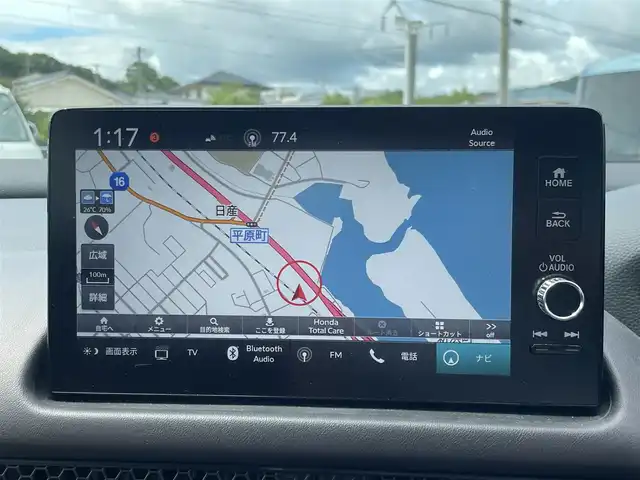 ホンダ ＺＲ－Ｖ ハイブリッド e:HEV Z 宮崎県 2023(令5)年 2.4万km プレミアムクリスタルブルークリスタル 純正ナビゲーション/　AM FM BT　TV/全方位カメラ/ETC車載器/ドライブレコーダー/パドルシフト/レーダークルーズコントロール/衝突軽減ブレーキ/LEDヘッドライト/フォグランプ　/パワーバックドア/パワーシート/シートヒーター/プッシュスタート/スマートキー