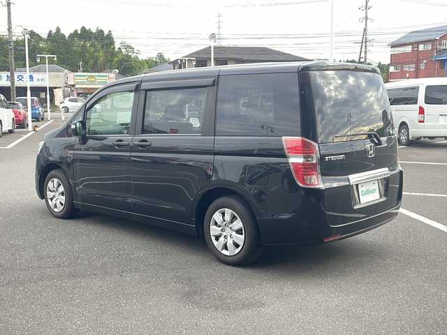 ホンダ ステップワゴン G HDDナビ スマートスタイル 鹿児島県 2012(平24)年 8.1万km クリスタルブラックパール 純正HDDナビ/（CD/DVD/USB/フルセグTV）/バックカメラ/純正フリップダウンモニター/ビルトインETC/両側パワースライドドア/HIDヘッドライト/社外フロアマット/ドアバイザー/スマートキー