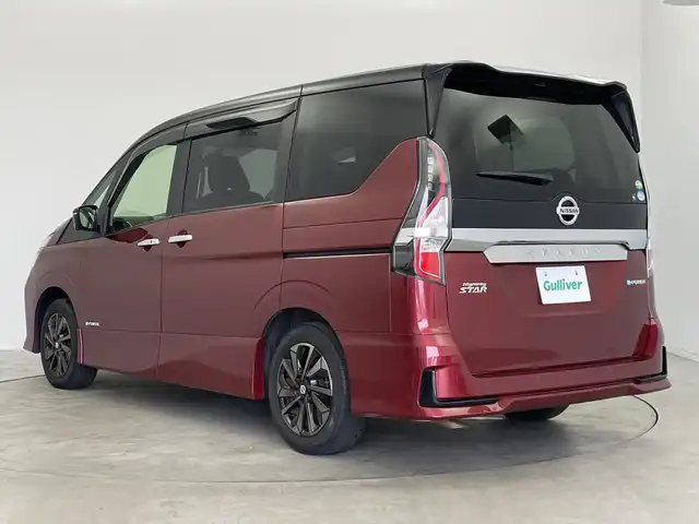 日産 セレナ e－パワー HWS V アーバンクロム 新潟県 2021(令3)年 6万km マルーンレッド 2トーン 純正メモリナビ/　フルセグTV/Bluetooth/CD/DVD/プロパイロット/BSM(ブラインドスポットモニター)/衝突被害軽減ブレーキ/レーンキープアシスト/レーダークルーズコントロール/前後コーナーセンサー/両側パワースライドドア/ドライブレコーダー/アラウンドビューモニター/ビルトインETC/オートマチックハイビーム/LEDヘッドライト/横滑り防止装置/オートライト/スマートキー/禁煙車