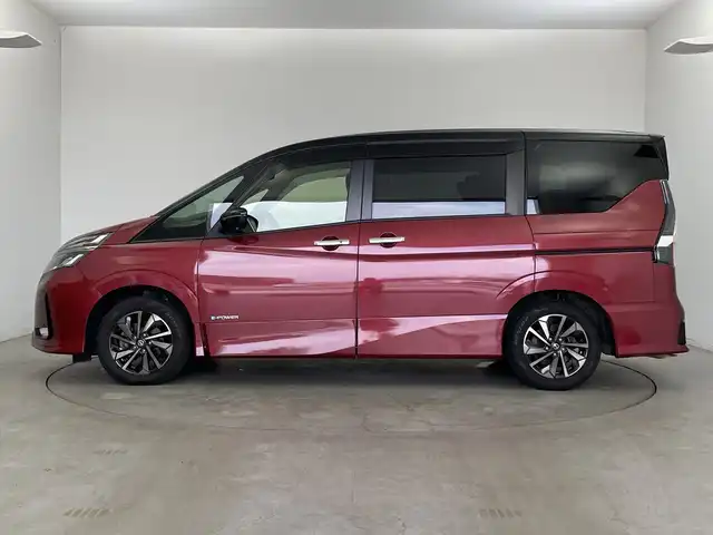 日産 セレナ e－パワー HWS V アーバンクロム 新潟県 2021(令3)年 6万km マルーンレッド 2トーン 純正メモリナビ/　フルセグTV/Bluetooth/CD/DVD/プロパイロット/BSM(ブラインドスポットモニター)/衝突被害軽減ブレーキ/レーンキープアシスト/レーダークルーズコントロール/前後コーナーセンサー/両側パワースライドドア/ドライブレコーダー/アラウンドビューモニター/ビルトインETC/オートマチックハイビーム/LEDヘッドライト/横滑り防止装置/オートライト/スマートキー/禁煙車