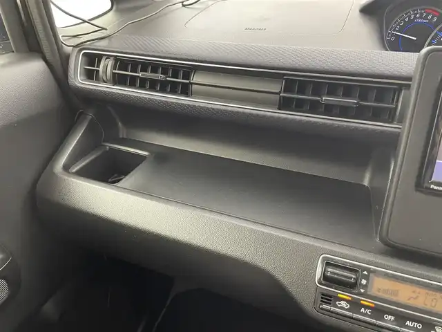スズキ ワゴンＲ HYBRID FZ 福井県 2017(平29)年 7.5万km ブルーイッシュブラックパール3 Panasonicナビ/CD/DVD/Bluetooth/フルセグ/シートカバー/シートヒーター/スマートキー/LEDヘッドライト/ETC/横滑り防止装置/レーンキープアシスト