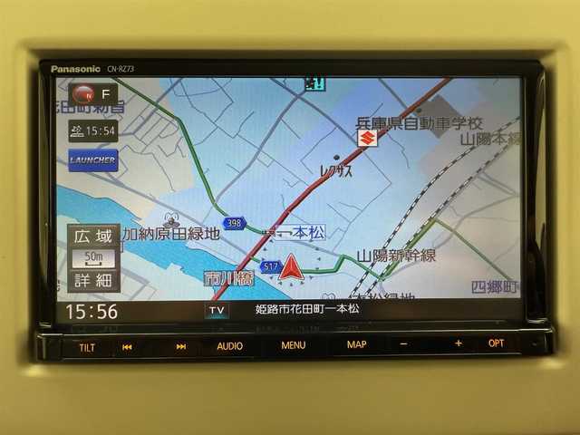スズキ ラパン X 埼玉県 2017(平29)年 6.6万km フェニックスレッドパール 純正SDナビ/（CD/DVD/SD/Bluetooth/フルセグTV）/・CN-RZ73/バックカメラ/プリクラッシュセーフティー/横滑り防止装置/nanoe/D席シートヒーター/HIDヘッドライト/オートライト/ビルトインETC/純正14インチアルミホイール/純正フロアマット/ドアバイザー/前方ドライブレコーダー/アイドリングストップ/スマートキー
