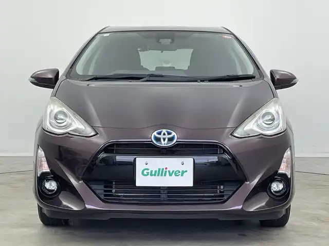 トヨタ アクア S スタイルブラック 新潟県 2017(平29)年 5.6万km ディープアメジストマイカメタリック 純正メモリナビ【NSZT-W66T】/　フルセグTV/Bluetooth/CD/DVD/衝突被害軽減ブレーキ/レーンキープアシスト/バックモニター/ETC/横滑り防止装置/オートマチックハイビーム/LEDヘッドライト/オートライト/ステアリングスイッチ/禁煙車