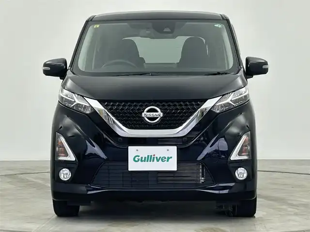 日産 デイズ ハイウェイスターG ターボ 群馬県 2020(令2)年 3.4万km ブラック 純正９インチナビ　アラウンドビューモニター　ＬＥＤライト　ＡＨＢ　純正１５インチアルミホイール　ステアリングリモコン　ドライブレコーダー　ＥＴＣ　スマートキー　横滑り防止装置　車線逸脱抑制警報　禁煙車