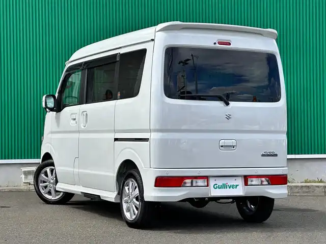 スズキ エブリィ ワゴン PZターボ スペシャル ハイルーフ 宮城県 2025(令7)年 0.1千km パールホワイト バックアイカメラ付ディスプレイオーディオ/・7インチディスプレイオーディオ/・AppleCarPlay/AndroidAuto/・バックアイカメラ/・USB外部接続ソケット/＝＝＝/ターボ車/セーフティサポート/・デュアルカメラブレーキサポート/・誤発進抑制機能（後方含む）/・車線逸脱警報機能/・ハイビームアシスト/・リアパーキングセンサー/・先行車発進お知らせ機能/・後退時ブレーキサポート/・ヒルホールドコントロール/アイドリングストップ/両側パワースライドドア/電動オートステップ/ステアリングスイッチ/運転席シートヒーター/リアサーキュレーターファン/LEDヘッドライト/オートライト/フォグライト/14インチ純正アルミホイール/スペアキー1本/プッシュスタートボタン/電動格納ウィンカーミラー/ドアバイザー/純正フロアマット
