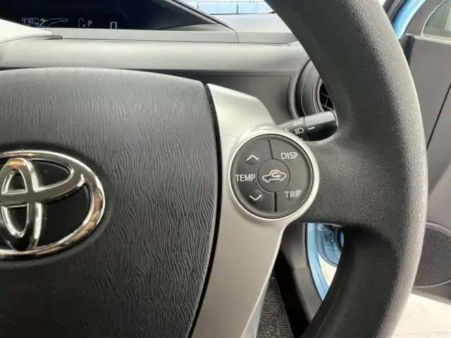 トヨタ アクア S 長崎県 2014(平26)年 8.8万km クールソーダメタリック メモリナビ/CD/DVD/Bluetooth/フルセグテレビ/バックカメラ/ETC/光軸レベライザー/オートライト/純正フロアマット/電動格納ミラー/純正ホイールキャップ/バックカメラ/ドアバイザー/プッシュスタート/ウィンカーミラー