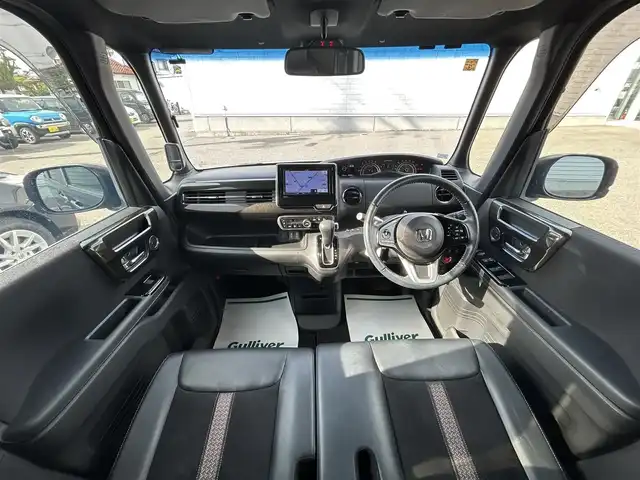 ホンダ Ｎ ＢＯＸ カスタム G L ターボ ホンダセンシング 山形県 2018(平30)年 8.9万km クリスタルブラックパール 4WDターボ/両側パワースライドドア/ホンダセンシング/衝突被害軽減システム/アダプティブクルーズコントロール/レーンアシスト/オートハイビーム/横滑り防止装置/アイドリングストップ/ハーフレザーシート/シートヒーター/ロールサンシェード/エクルプスSDナビ/フルセグTV/Bluetooth/ステアリングスイッチ/LEDヘッドライト/純正15インチスチールホイール