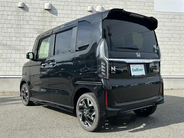 ホンダ Ｎ ＢＯＸ カスタム G L ターボ ホンダセンシング 山形県 2018(平30)年 8.9万km クリスタルブラックパール 4WDターボ/両側パワースライドドア/ホンダセンシング/衝突被害軽減システム/アダプティブクルーズコントロール/レーンアシスト/オートハイビーム/横滑り防止装置/アイドリングストップ/ハーフレザーシート/シートヒーター/ロールサンシェード/エクルプスSDナビ/フルセグTV/Bluetooth/ステアリングスイッチ/LEDヘッドライト/純正15インチスチールホイール