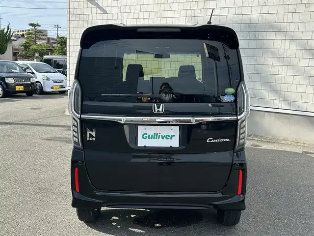 ホンダ Ｎ ＢＯＸ カスタム G L ターボ ホンダセンシング 山形県 2018(平30)年 8.9万km クリスタルブラックパール 4WDターボ/両側パワースライドドア/ホンダセンシング/衝突被害軽減システム/アダプティブクルーズコントロール/レーンアシスト/オートハイビーム/横滑り防止装置/アイドリングストップ/ハーフレザーシート/シートヒーター/ロールサンシェード/エクルプスSDナビ/フルセグTV/Bluetooth/ステアリングスイッチ/LEDヘッドライト/純正15インチスチールホイール