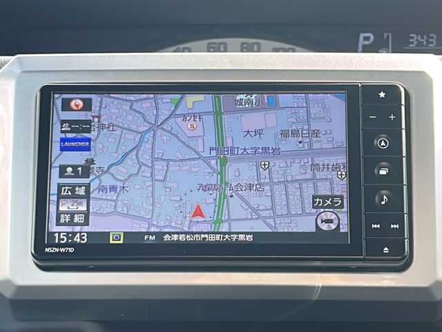 ダイハツ ウェイク L リミテッド SAⅢ 福島県 2021(令3)年 2.8万km シャイニングホワイトパール 4WD ワンオーナー 純正ナビ フルセグTV Bluetooth 全方位カメラ 両側パワースライドドア 衝突軽減ブレーキ ETC オートハイビーム LEDヘッドライト ドライブレコーダー スマートキー フォグランプ