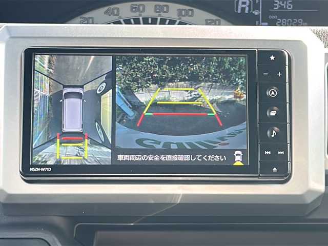 ダイハツ ウェイク L リミテッド SAⅢ 福島県 2021(令3)年 2.8万km シャイニングホワイトパール 4WD ワンオーナー 純正ナビ フルセグTV Bluetooth 全方位カメラ 両側パワースライドドア 衝突軽減ブレーキ ETC オートハイビーム LEDヘッドライト ドライブレコーダー スマートキー フォグランプ