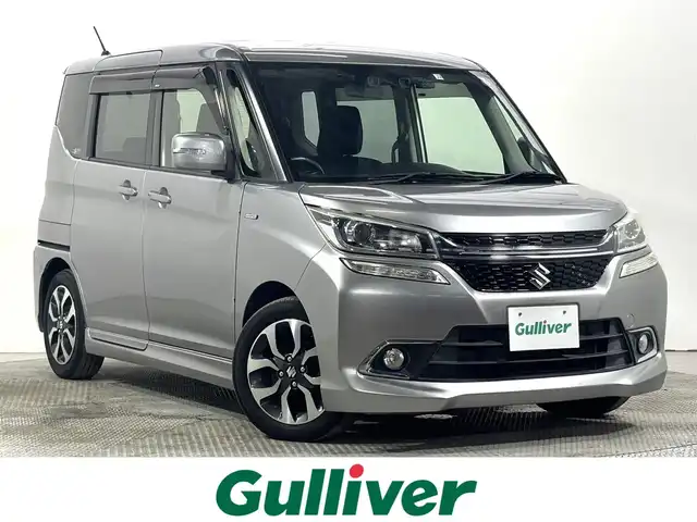 スズキ ソリオ バンディット HV MV 大阪府 2017(平29)年 5.2万km プレミアムシルバーメタリック 純正8incナビTV 後席モニター ETC シートヒーター 衝突軽減 クルコン レーンアシスト スマートキー Pスタート アイドリングストップ オートエアコン ドラレコ