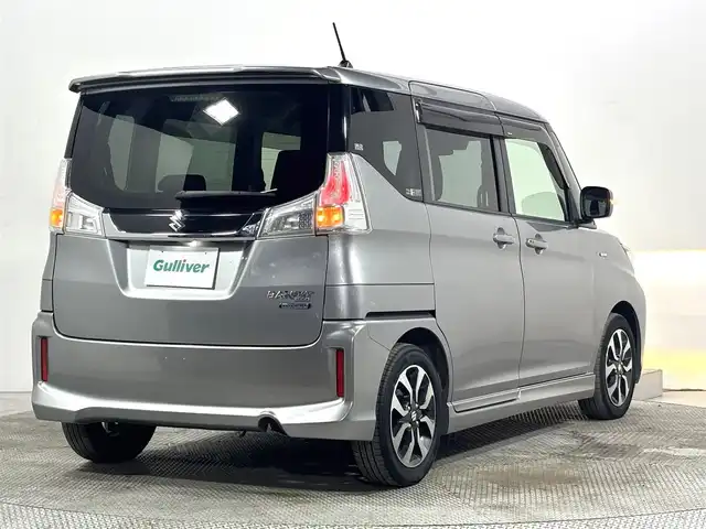 スズキ ソリオ バンディット HV MV 大阪府 2017(平29)年 5.2万km プレミアムシルバーメタリック 純正8incナビTV 後席モニター ETC シートヒーター 衝突軽減 クルコン レーンアシスト スマートキー Pスタート アイドリングストップ オートエアコン ドラレコ