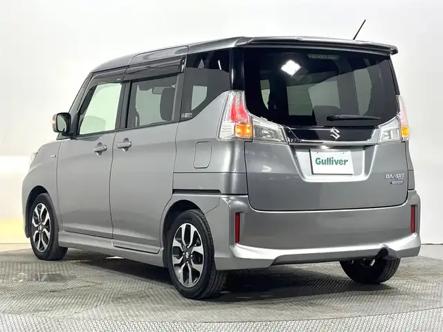 スズキ ソリオ バンディット HV MV 大阪府 2017(平29)年 5.2万km プレミアムシルバーメタリック 純正8incナビTV 後席モニター ETC シートヒーター 衝突軽減 クルコン レーンアシスト スマートキー Pスタート アイドリングストップ オートエアコン ドラレコ