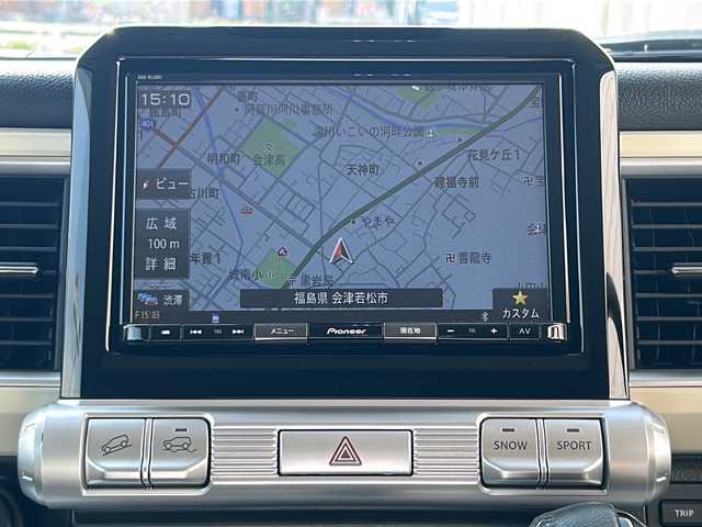 スズキ クロスビー HYBRID MZ 福島県 2019(令1)年 5.3万km キャラバンアイボリーパールメタリック/ホワイト 2トーンルーフ 純ナビ 全方位カメラ フルセグTV　Bluetooth ETC2.0 前方ドラレコ 前席シートヒーター パドルシフト ステリモ クルコン バックソナー USB端子 シートカバー グリップコントール スマートキー トノカバー