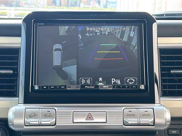 スズキ クロスビー HYBRID MZ 福島県 2019(令1)年 5.3万km キャラバンアイボリーパールメタリック/ホワイト 2トーンルーフ 純ナビ 全方位カメラ フルセグTV　Bluetooth ETC2.0 前方ドラレコ 前席シートヒーター パドルシフト ステリモ クルコン バックソナー USB端子 シートカバー グリップコントール スマートキー トノカバー