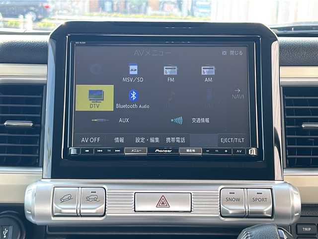 スズキ クロスビー HYBRID MZ 福島県 2019(令1)年 5.3万km キャラバンアイボリーパールメタリック/ホワイト 2トーンルーフ 純ナビ 全方位カメラ フルセグTV　Bluetooth ETC2.0 前方ドラレコ 前席シートヒーター パドルシフト ステリモ クルコン バックソナー USB端子 シートカバー グリップコントール スマートキー トノカバー