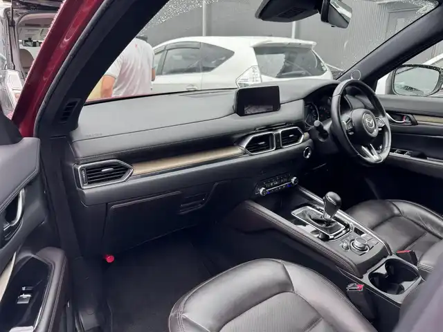 マツダ ＣＸ－５ XD エクスクルーシブモード 滋賀県 2019(平31)年 7.4万km 赤 レザーシート/ベンチレーション/シートヒーター/メモリー付きパワーシート/純正メモリーナビ/・フルセグ/Bluetooth/CD/DVD/USB/全方位カメラ/BSM/LEDヘッドライト/ヘッドアップディスプレイ/パワーバックドア/BOSEサウンド/純正１９AW/追従付クルーズコントロール/レーンキープアシスト/クリアランスソナー/革巻きステアリング/ステアリングヒーター/ウィンカーミラー