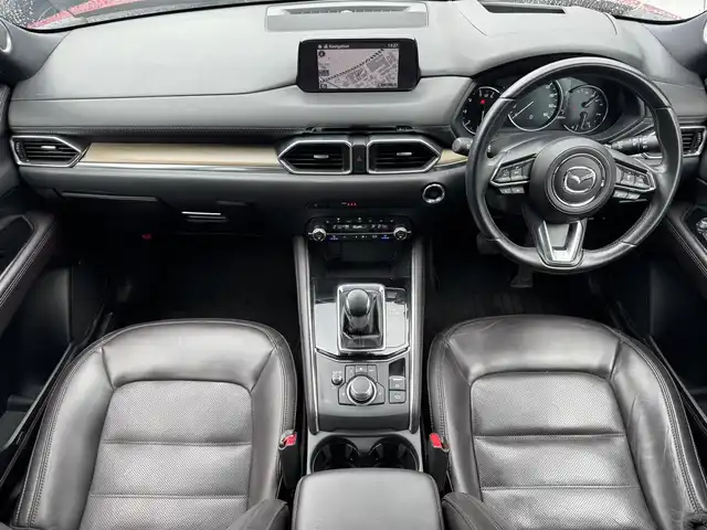 マツダ ＣＸ－５ XD エクスクルーシブモード 滋賀県 2019(平31)年 7.4万km 赤 レザーシート/ベンチレーション/シートヒーター/メモリー付きパワーシート/純正メモリーナビ/・フルセグ/Bluetooth/CD/DVD/USB/全方位カメラ/BSM/LEDヘッドライト/ヘッドアップディスプレイ/パワーバックドア/BOSEサウンド/純正１９AW/追従付クルーズコントロール/レーンキープアシスト/クリアランスソナー/革巻きステアリング/ステアリングヒーター/ウィンカーミラー