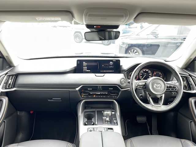 マツダ ＣＸ－６０ XD Lパッケージ 山梨県 2023(令5)年 0.8万km ディープクリスタルブルーマイカ ４WD/衝突軽減ブレーキ/純正12.3インチSDナビ/アップルカープレイ/アンドロイドオート対応/フルセグテレビ/Bluetooth/アイドリングストップ/レーダークルーズコントロール/全方位カメラ/プッシュスタート/パワーバックドア/ETC/純正LEDヘッドライト/前席本革パワーシート（メモリ付き）/シートヒーター/ステアリングヒーター/純正アルミホイール/HDMI端子/BOSEスピーカー