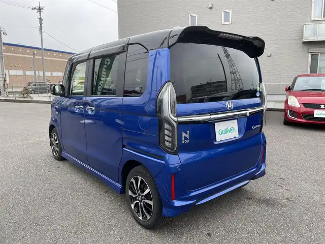 ホンダ Ｎ ＢＯＸ カスタム G L ホンダセンシング 滋賀県 2019(平31)年 7万km ブリリアントスポーティブルーメタリック2トーン ・純正メモリナビ（VMX-194VFi）/（CD/DVD/BT/USB）/・フルセグTV/・両側パワースライドドア/・ホンダセンシング/・横滑り防止装置/・オートマチックハイビーム/・バックカメラ/・レーダークルーズコントロール/・ETC/・ステアリングスイッチ/・オートリトラミラー/・純正ドアバイザー/・記録簿（R2）