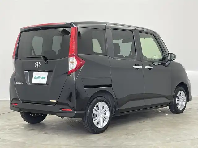 トヨタ ルーミー G 埼玉県 2024(令6)年 1.2万km ブラックマイカメタリック スマートアシスト　純正９インチディスプレイオーディオ　バックカメラ　ビルトインＥＴＣ　前後ドライブレコーダー　ヘッドライトレベライザー　オートライト　スマートキー　ＬＥＤヘッドライト　地デジフルセグ