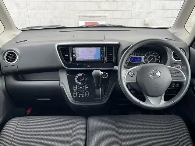 日産 デイズ ルークス ハイウェイスター Gターボ 山口県 2018(平30)年 4.2万km ホワイトパール SDナビ フルセグTV CD DVD BT/アラウンドビューモニター/両側パワースライドドア/ナビ連動ドラレコ/ETC/クルーズコントロール/スマートキー 2個/サーキュレーター/衝突被害軽減ブレーキ/オートマチックハイビーム/LEDオートヘッドライト/フォグライト/ステアリングリモコン/横滑り防止/W サイド エアバッグ/禁煙車