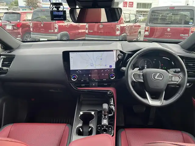 レクサス ＮＸ 250 バージョンL 兵庫県 2023(令5)年 1.3万km ソニッククロム 純正ナビ　/フルセグ　/DVD　/Bluetooth　/USB　/全周囲モニター/ETC2.0　/前後ドライブレコーダー　/追従型クルーズコントロール　/レザーシート　/前席パワーシート　/前席シートヒーター/前席エアーシート/電動リヤゲート/純正ラバーフロアマット/純正アルミホイール/衝突被害軽減ブレーキ　/横滑り防止装置/車線逸脱警報/W+サイド+カーテンエアバッグ/オートLEDライト/スペアキー1本/保証書/取扱説明書