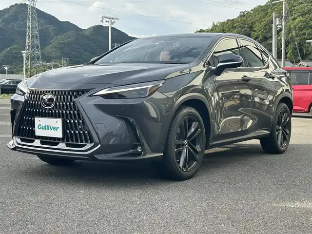 レクサス ＮＸ 250 バージョンL 兵庫県 2023(令5)年 1.3万km ソニッククロム 純正ナビ　/フルセグ　/DVD　/Bluetooth　/USB　/全周囲モニター/ETC2.0　/前後ドライブレコーダー　/追従型クルーズコントロール　/レザーシート　/前席パワーシート　/前席シートヒーター/前席エアーシート/電動リヤゲート/純正ラバーフロアマット/純正アルミホイール/衝突被害軽減ブレーキ　/横滑り防止装置/車線逸脱警報/W+サイド+カーテンエアバッグ/オートLEDライト/スペアキー1本/保証書/取扱説明書