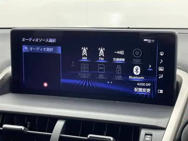 レクサス ＮＸ 300h Fスポーツ 茨城県 2018(平30)年 4.2万km ホワイトノーヴァガラスフレーク 純正10.3型ナビ/Bluetooth/フルセグ/CD/DVD/AM/FM/パノラミックビューモニター/サンルーフ/衝突軽減ブレーキ/レーダークルーズコントロール/ブラインドスポットモニター/ETC2.0/前後コーナーセンサー/パワーシート(D/N席)/シートヒーター/エアシート/パワーバックドア/LEDヘッドライト/LEDフォグライト