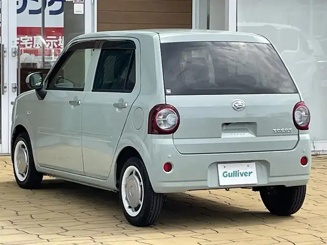 ダイハツ ミラ トコット G SA Ⅲ 宮崎県 2018(平30)年 3.9万km セラミックグリーンM 衝突軽減システム/SDナビ/全方位カメラ/シートヒーター/フルセグ/CD DVD/Bluetooth/バックカメラ/コーナーセンサー/LEDヘッドライト/オートマチックハイビーム/ドライブレコーダー/ETC/ステアリングスイッチ/スマートキー/プッシュスタート/スマートアシスト３