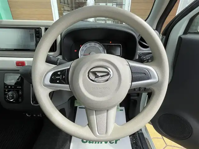 ダイハツ ミラ トコット G SA Ⅲ 宮崎県 2018(平30)年 3.9万km セラミックグリーンM 衝突軽減システム/SDナビ/全方位カメラ/シートヒーター/フルセグ/CD DVD/Bluetooth/バックカメラ/コーナーセンサー/LEDヘッドライト/オートマチックハイビーム/ドライブレコーダー/ETC/ステアリングスイッチ/スマートキー/プッシュスタート/スマートアシスト３