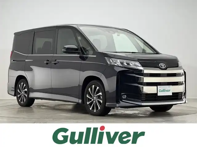 トヨタ ノア S－Z 滋賀県 2023(令5)年 1.8万km スパークリングブラックパールクリスタルシャイン 純正10.5インチナビ/・フルセグ/USB/Bluetooth/HDMI/バックカメラ/両側自動ドア/LEDヘッドライト/追従付クルーズコントロール/オートマチックハイビーム/レーンキープアシスト/純正１７AW/シートヒーター/ステアリングリモコン/折り畳み式サイドテーブル/ドライブレコーダー/ETC2.0/スマートキー