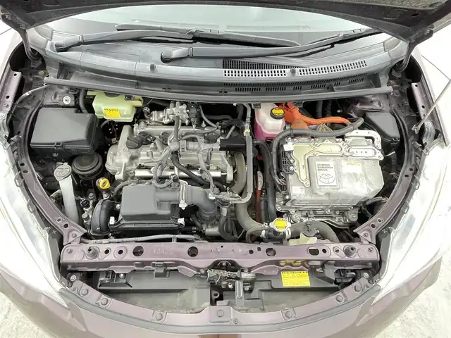 トヨタ アクア S 千葉県 2014(平26)年 7.5万km ディープアメジストマイカメタリック 社外オーディオ/オートライト/ヘッドライトレベライザー/前席シートヒーター/純正15インチアルミホイール/ドアバイザー/純正フロアマット/プッシュスタート/スマートキー/ETC