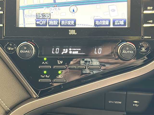 トヨタ カムリ WSレザーパッケージ 岐阜県 2018(平30)年 4.4万km プラチナホワイトパールマイカ JBLプレミアムサウンドシステム/トヨタセーフティセンス/プリクラッシュセーフティ/ブラインドスポットモニター/レーダークルーズコントロール/車線逸脱警報/オートマチックハイビーム/純正ナビ/バックカメラ/フルセグTV/DVD/前席シートヒーター/ドライブレコーダー/電子パーキング/ビルトインETC2.0/保証書/取扱説明書/スペアキー