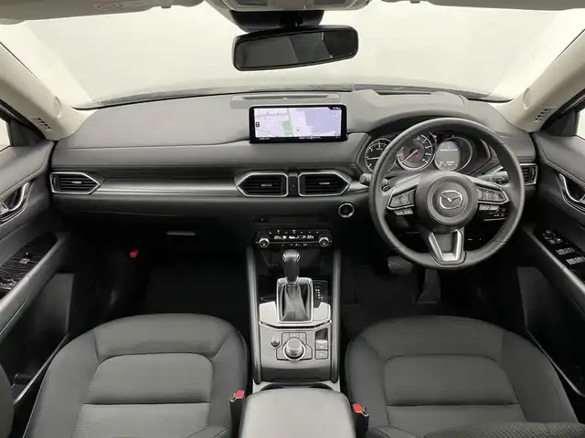 マツダ ＣＸ－５ XD プロアクティブ 岡山県 2022(令4)年 4.5万km ジェットブラックマイカ 純正１０．２５インチナビ/（フルセグTV/USB/Carplay)/全周囲カメラ/衝突軽減ブレーキ/ヘッドアップディスプレイ/ＬＥＤヘッドライト/オートライト/オートハイビーム/ＥＴＣ/シートヒーター（運転席/助手席）/ステアリングヒーター/パワーシート（運転席）/電動リアゲート/コーナーセンサー（前/後）/踏み間違い防止/オートブレーキホールド/プッシュスタート/スマートキー×2/アイドリングストップ/レーンキープアシスト/純正フロアマット/純正19インチAW/ISOFIX/ステアリングスイッチ/シートリフター/ウインカーミラー