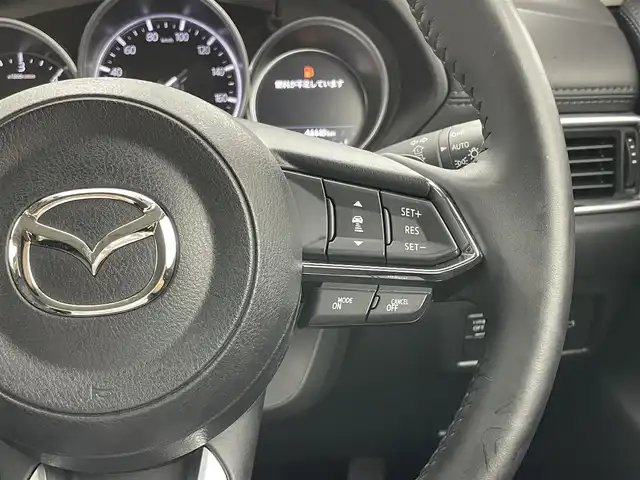 マツダ ＣＸ－５ XD プロアクティブ 岡山県 2022(令4)年 4.5万km ジェットブラックマイカ 純正１０．２５インチナビ/（フルセグTV/USB/Carplay)/全周囲カメラ/衝突軽減ブレーキ/ヘッドアップディスプレイ/ＬＥＤヘッドライト/オートライト/オートハイビーム/ＥＴＣ/シートヒーター（運転席/助手席）/ステアリングヒーター/パワーシート（運転席）/電動リアゲート/コーナーセンサー（前/後）/踏み間違い防止/オートブレーキホールド/プッシュスタート/スマートキー×2/アイドリングストップ/レーンキープアシスト/純正フロアマット/純正19インチAW/ISOFIX/ステアリングスイッチ/シートリフター/ウインカーミラー