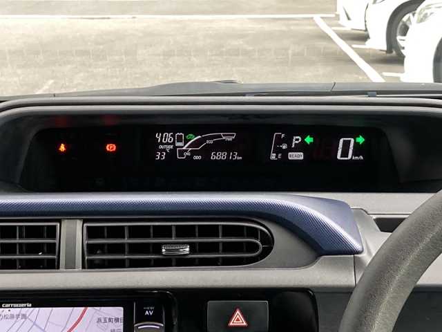 トヨタ アクア S 佐賀県 2016(平28)年 6.9万km スーパーホワイトⅡ ワンオーナー/Carrozzeriaナビ/プリクラッシュセーフティ/レーンディパーチャーアラート/オートハイビーム/ETC/リモコンキー