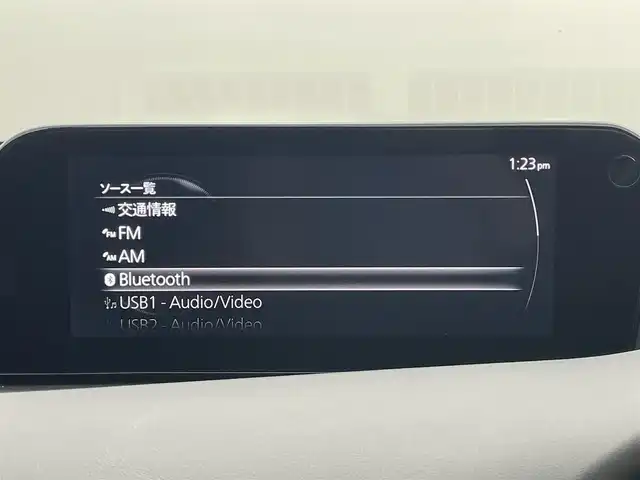 マツダ マツダ３ファストバック 15S ツーリング 岡山県 2021(令3)年 1.2万km ジェットブラックマイカ 純正エアロ（F/S/R）/8.8インチマツダコネクトナビ/地デジ/BT/CD/DVD/USB/HDMI/360度セーフティパッケージ/スマートブレーキサポート/レーンキープアシスト/レーダークルーズコントロール/ブラインドスポットモニター/ヘッドアップディスプレイ/ビルトインETC/純正前後ドラレコ /オートハイビーム /LEDヘッドライト/純正フロアマット /プッシュスタート /スマートキー