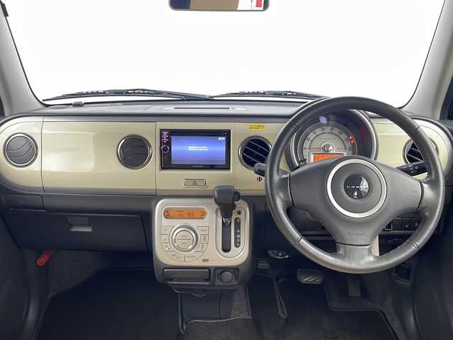 スズキ ラパン XL 福島県 2013(平25)年 3.2万km エアブルーメタリック シートヒーター　ナビ　バックカメラ　スマートキー　ＥＴＣ　ヘッドライト　電格ミラー　純正フロアマット　純正１４インチアルミホイール　ドアバイザー　ＵＳＢ入力端子　プッシュスタート　禁煙車