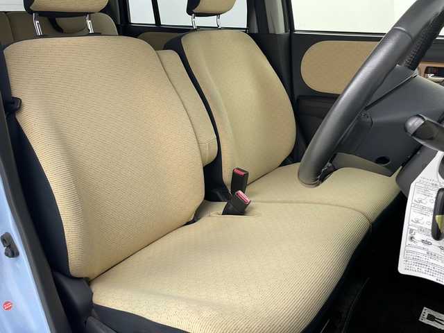 スズキ ラパン XL 福島県 2013(平25)年 3.2万km エアブルーメタリック シートヒーター　ナビ　バックカメラ　スマートキー　ＥＴＣ　ヘッドライト　電格ミラー　純正フロアマット　純正１４インチアルミホイール　ドアバイザー　ＵＳＢ入力端子　プッシュスタート　禁煙車