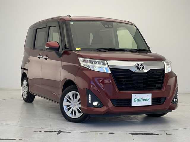 トヨタ ルーミー G コージーエディション 沖縄県 2019(令1)年 5.9万km ファイアークォーツレッドM 社外ナビ　【CN-RE05WD】/　（フルセグTV CD/DVD Bluetooth）/ドライブレコーダー/バックカメラ/両側パワースライドドア/クルーズコントロール/コーナーセンサー/スマートキー/プッシュスタート/電動ウィンカーミラー/LEDヘッドライト