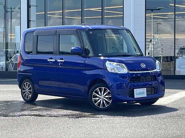 ダイハツ タント X VS SAⅢ 新潟県 2019(平31)年 2.9万km ディープブルークリスタルマイカ 純正SDナビ/(BT/AM/FM/CD/DVD/フルセグTV)/バックカメラ/全方位カメラ/両側パワースライドドア/ドライブレコーダー(前方)/シートヒーター(運転席)/純正アルミホイール/純正フロアマット/ABS/横滑り防止装置/コーナーセンサー/レーンキープアシスト/盗難防止装置/オートマチックハイビーム　/衝突被害軽減システム/LEDヘッドライト