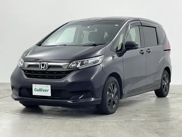 ホンダ フリード ハイブリット G ブラックスタイル 群馬県 2023(令5)年 3.9万km トワイライトミストブラックパール 純正ナビ/TVフルセグ/純正フロアマット/純正アルミホイール/シートヒーター/両側パワースライドドア/ビルトインＥＴＣ/ステアリングスイッチ