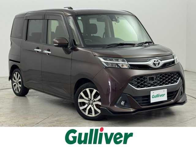 トヨタ タンク カスタムG－T 福岡県 2016(平28)年 7.9万km プラムブラウンパールクリスタルシャイン 純正９型ナビ（フルセグＴＶ）　/全方位カメラ　/ビルトインＥＴＣ２．０　/ドラレコ　/クルーズコントロール　/コーナーセンサー　/衝突被害軽減ブレーキ　/両側電動スライドドア　/純正１５インチＡＷ　/ＬＥＤヘッドライト