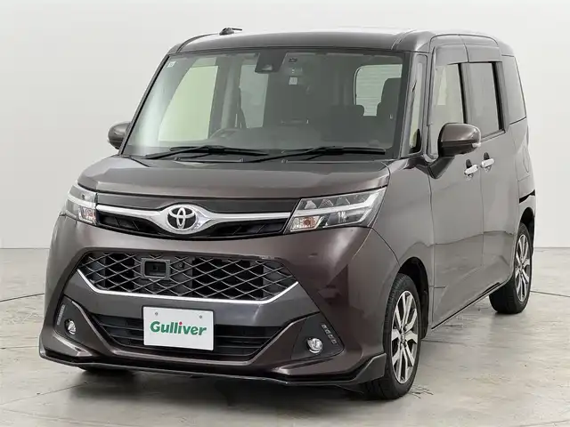 トヨタ タンク カスタムG－T 福岡県 2016(平28)年 7.9万km プラムブラウンパールクリスタルシャイン 純正９型ナビ（フルセグＴＶ）　/全方位カメラ　/ビルトインＥＴＣ２．０　/ドラレコ　/クルーズコントロール　/コーナーセンサー　/衝突被害軽減ブレーキ　/両側電動スライドドア　/純正１５インチＡＷ　/ＬＥＤヘッドライト